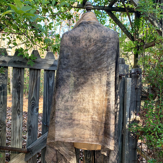 silk Medicine Shawl - Violet Sunset