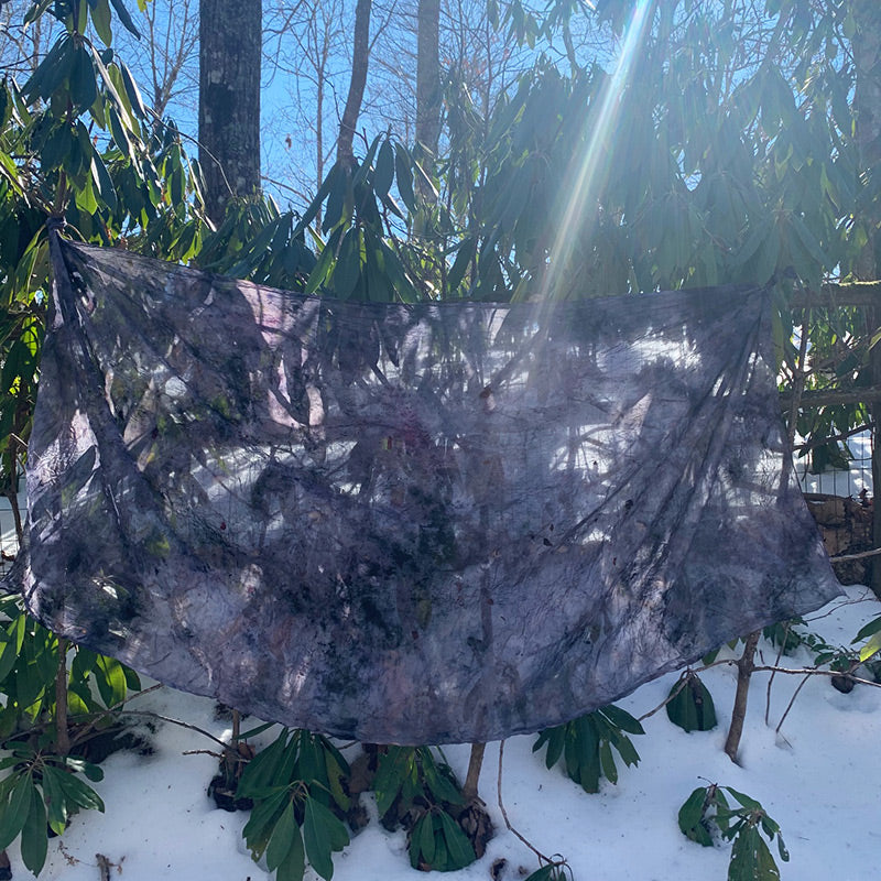 Organic Cotton Shawl - Snow Magick